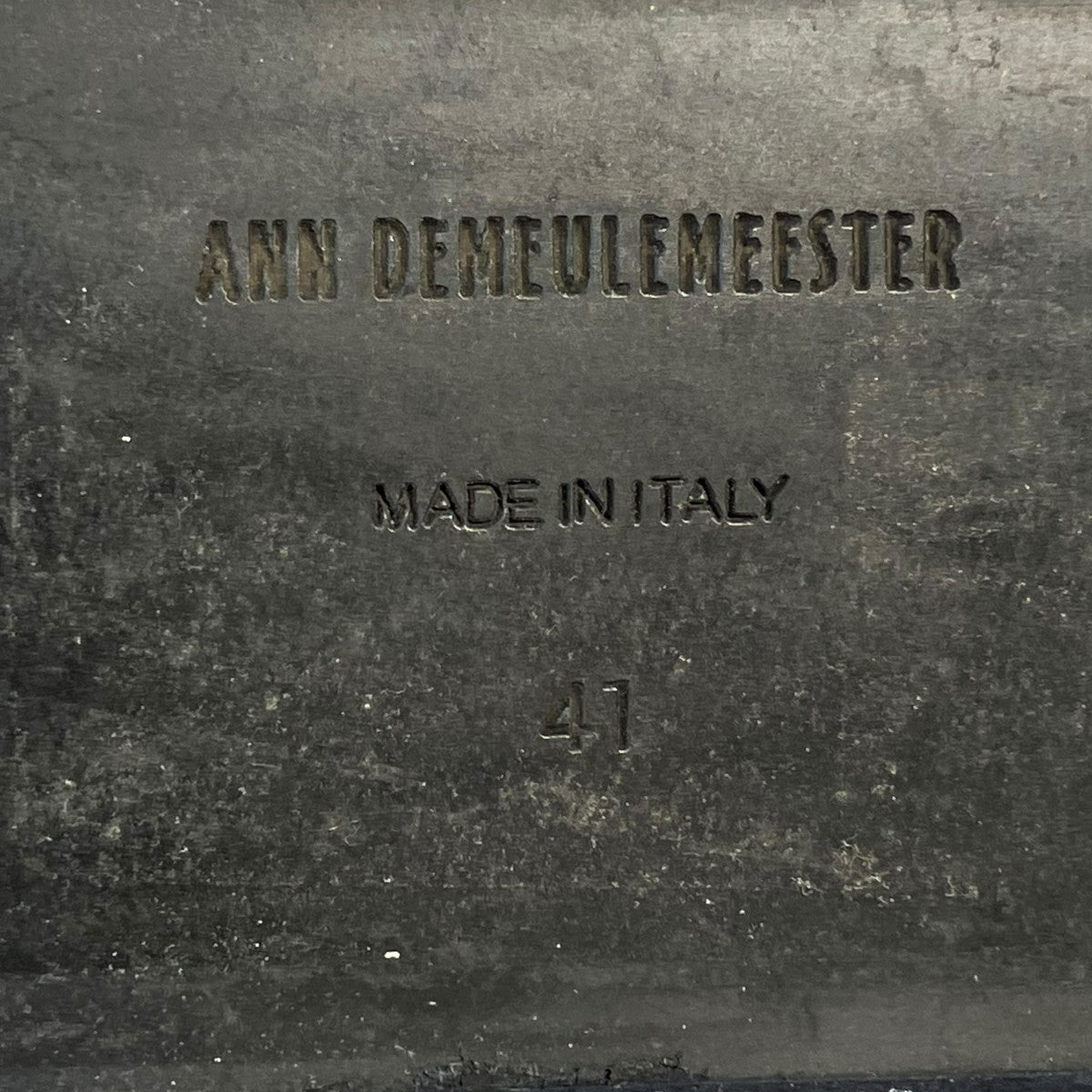 ANN DEMEULEMEESTER レザーシューズ 古着・中古-6枚目のアイテム画像