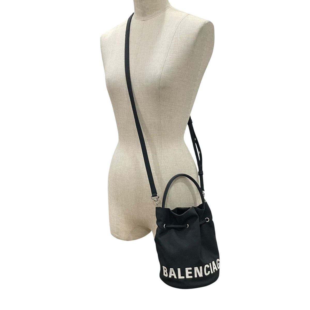 BALENCIAGA DRAWSTRING BASKET BAGショルダーバッグ619458 古着・中古-7枚目のアイテム画像