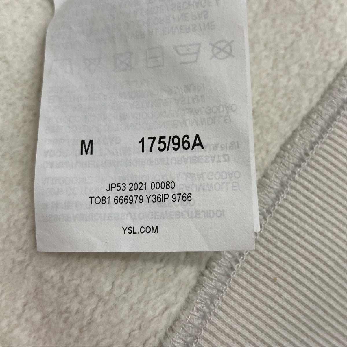Saint Laurent Paris スウェット666979 古着・中古-6枚目のアイテム画像