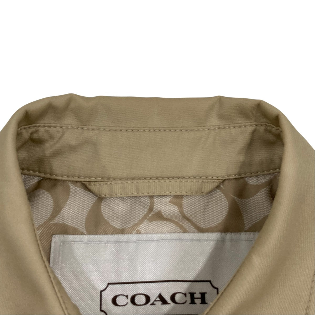 COACH トレンチコート 古着・中古-6枚目のアイテム画像