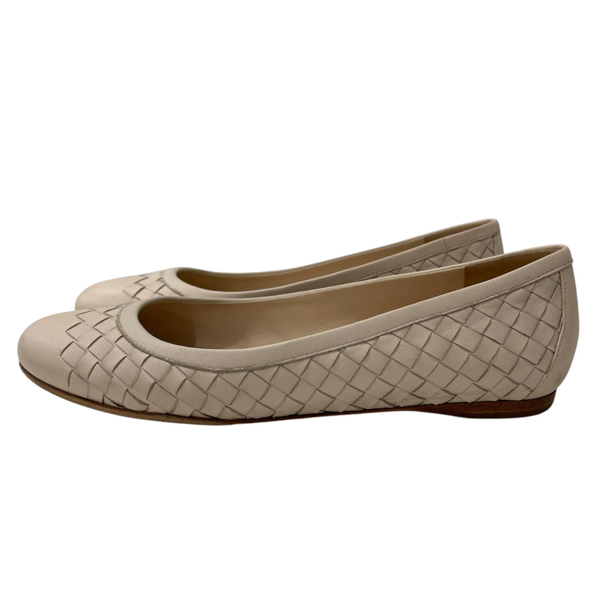 BOTTEGA VENETA NAPPAフラットシューズ370132 V0013 9514 古着・中古-2枚目のアイテム画像