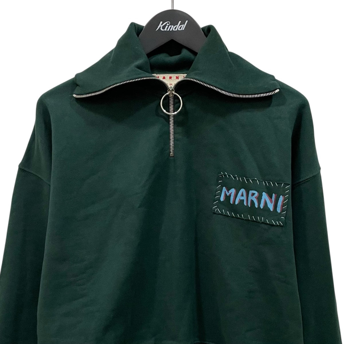 MARNI ハーフジップスウェットFUMU0127X0 古着・中古-2枚目のアイテム画像