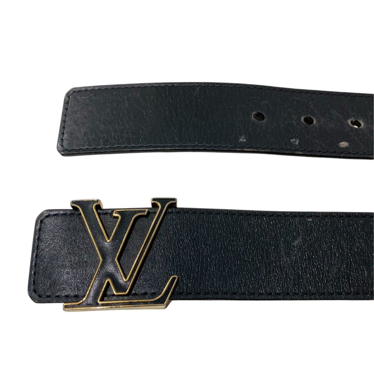 LOUIS VUITTON LVシェイプ 40MMレザーベルトM5072 古着・中古-3枚目のアイテム画像