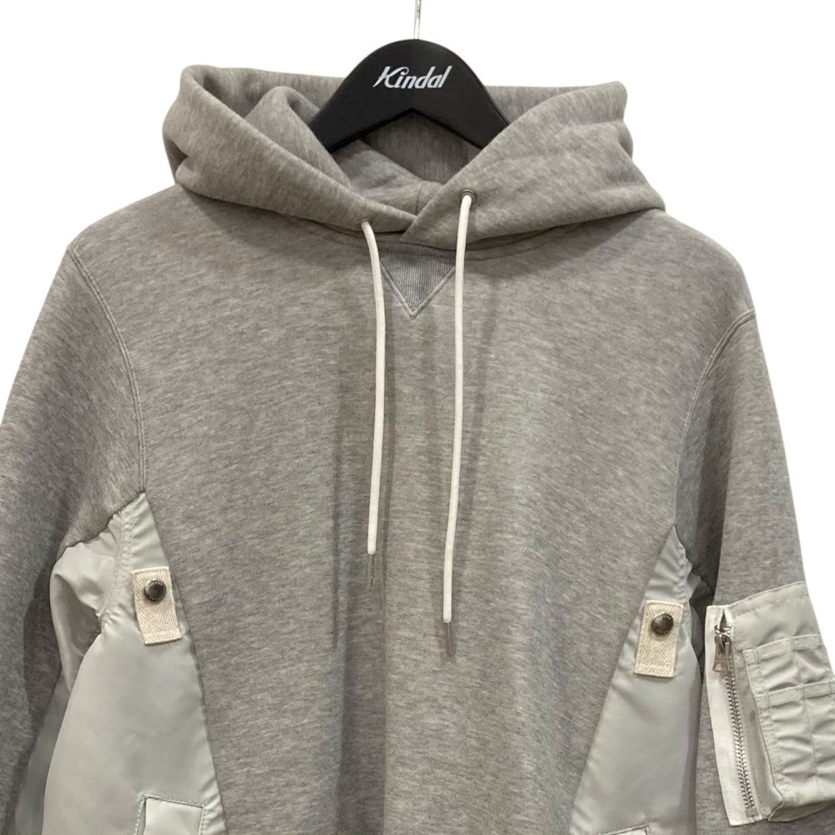 sacai フーディーSCM-325 古着・中古-2枚目のアイテム画像