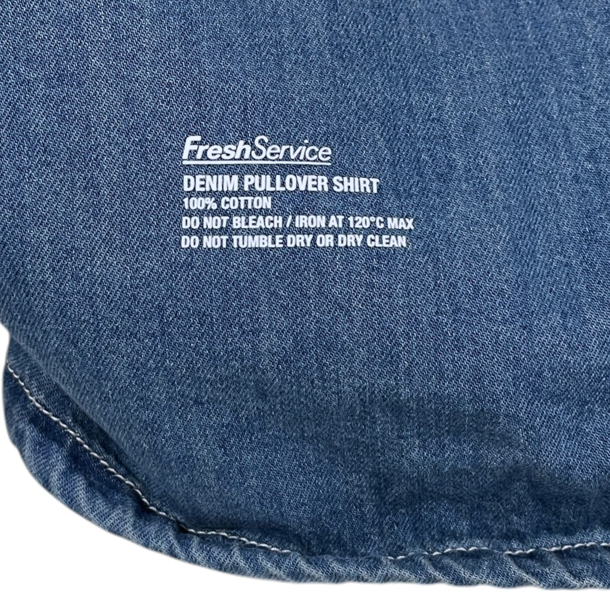 25AW デニムプルオーバーシャツ DENIM PULLOVER SHIRT FSC253-5012FB