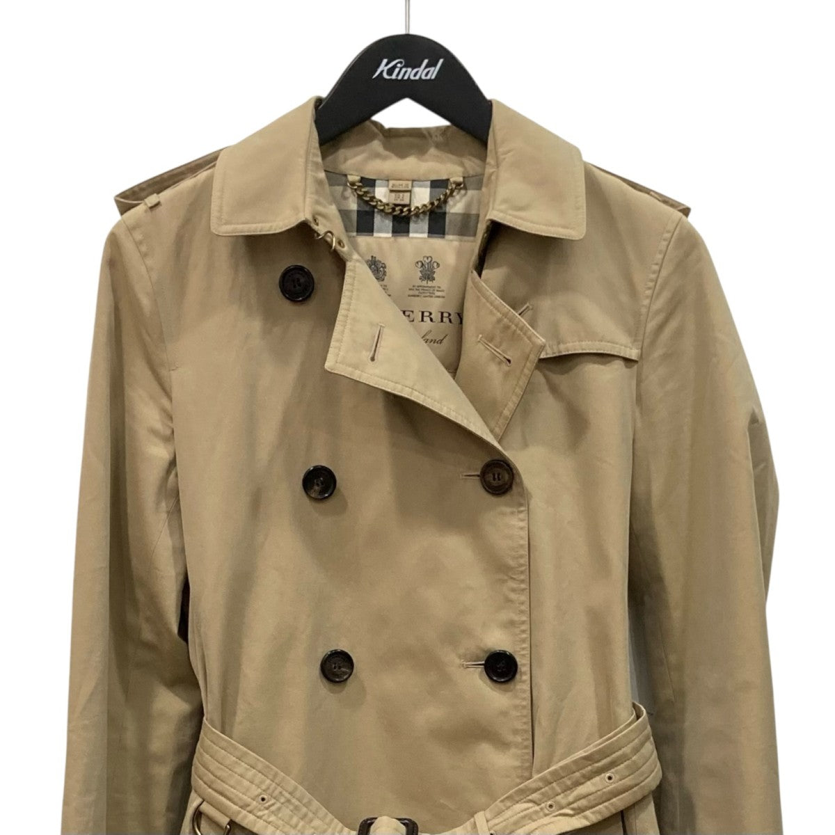 BURBERRY(バーバリー) THE KENSINGTONトレンチコート ベージュ サイズ