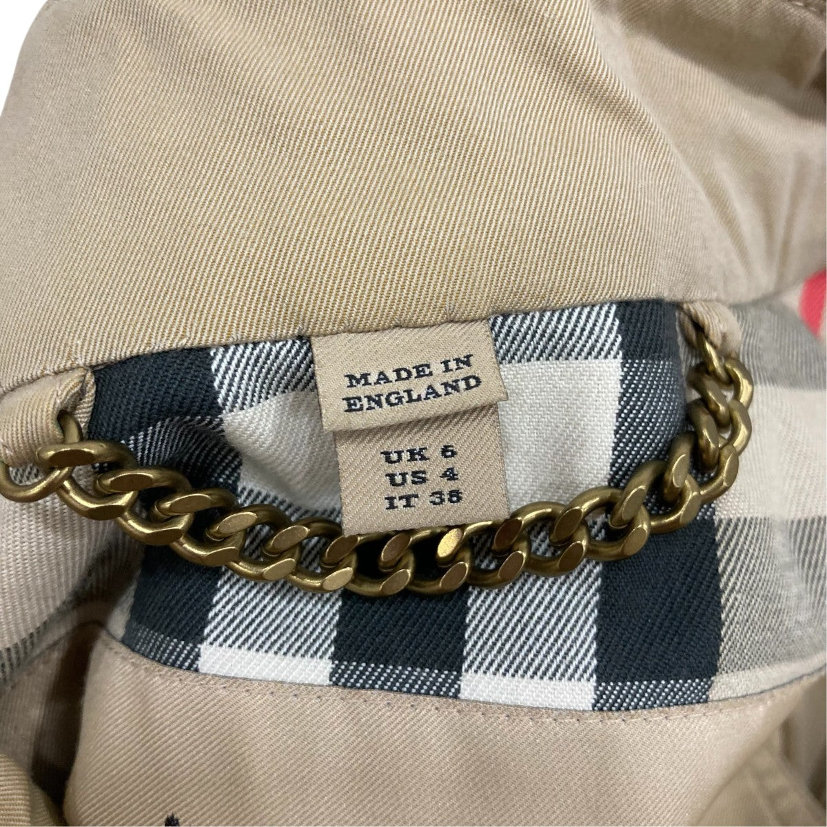 BURBERRY THE KENSINGTONトレンチコート 古着・中古-9枚目のアイテム画像