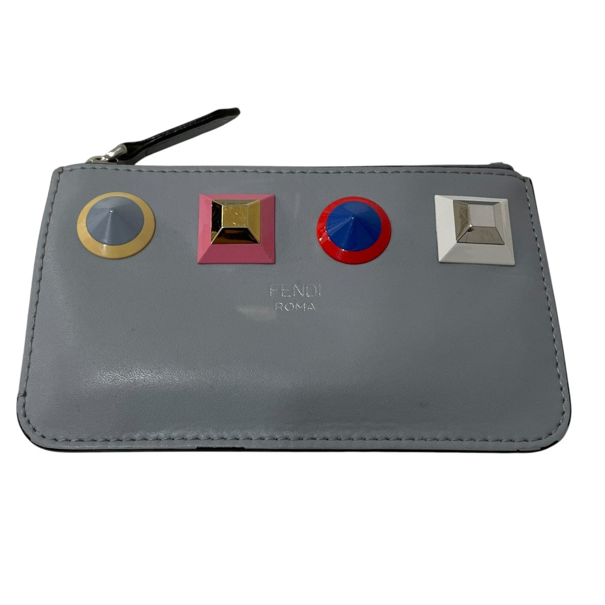 FENDI マルチスタッズコインケース8AP151 SR0 古着・中古-1枚目のアイテム画像