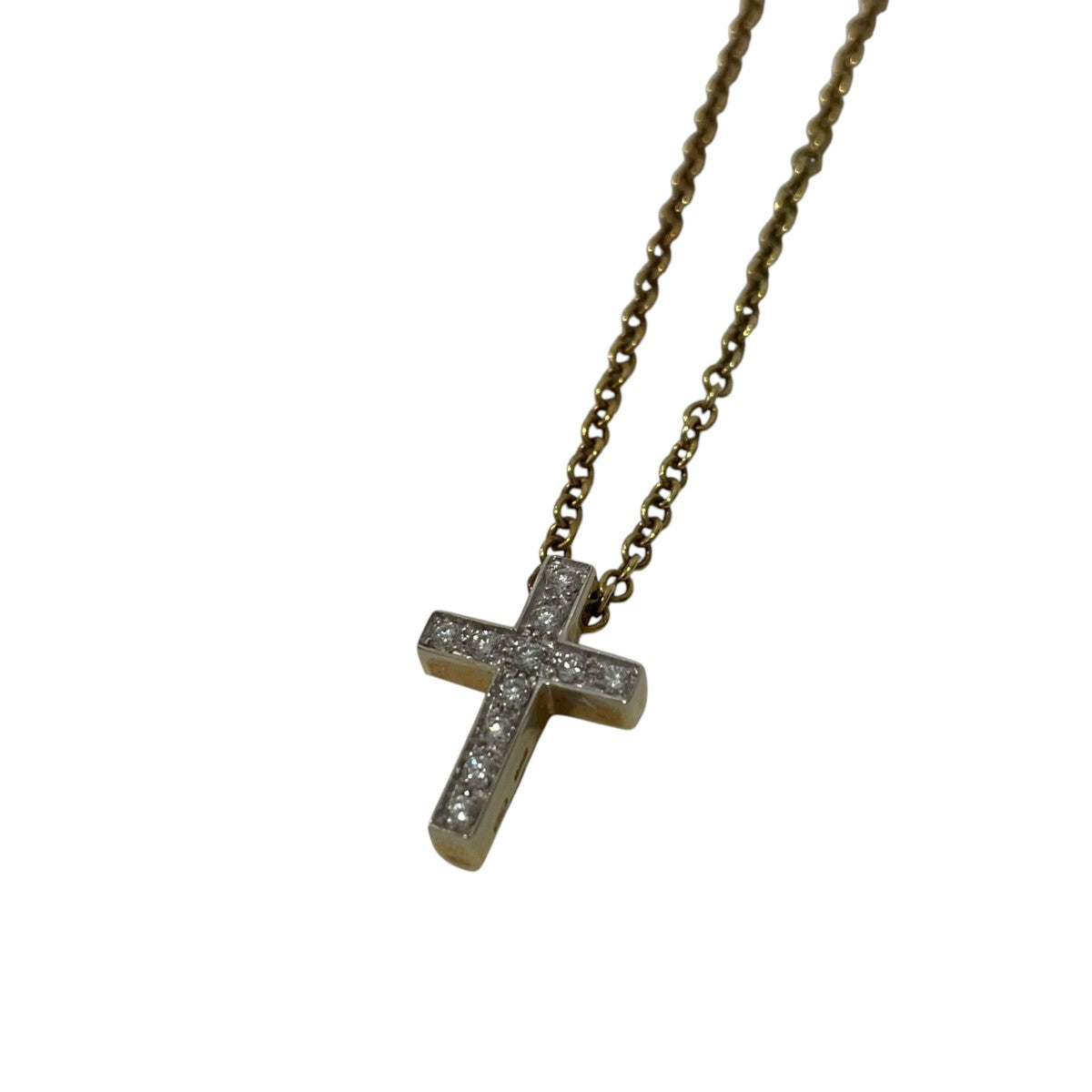 Pomellato クロスモチーフダイヤモンド ネックレス 古着・中古-2枚目のアイテム画像