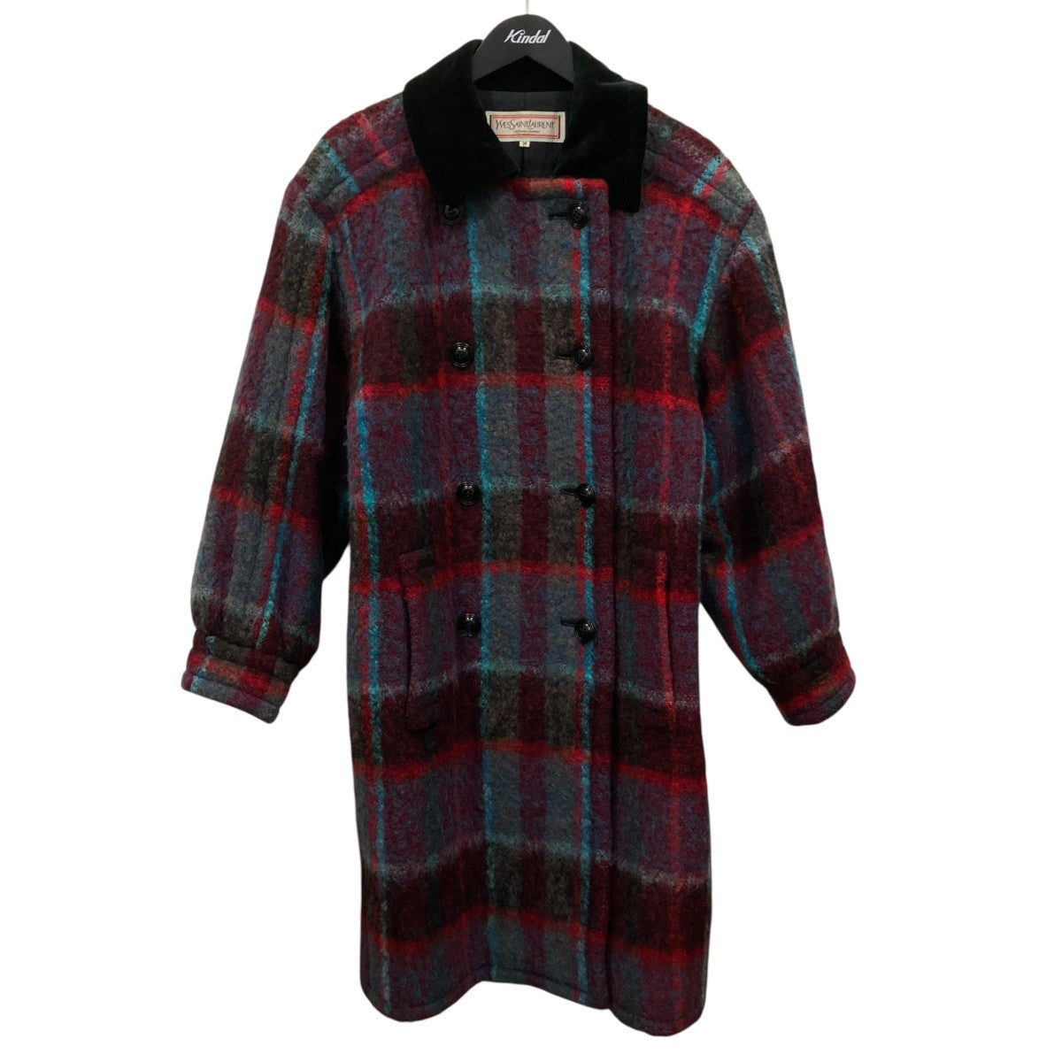 Yves Saint Laurent 80〜90sウールコート 古着・中古-1枚目のアイテム画像