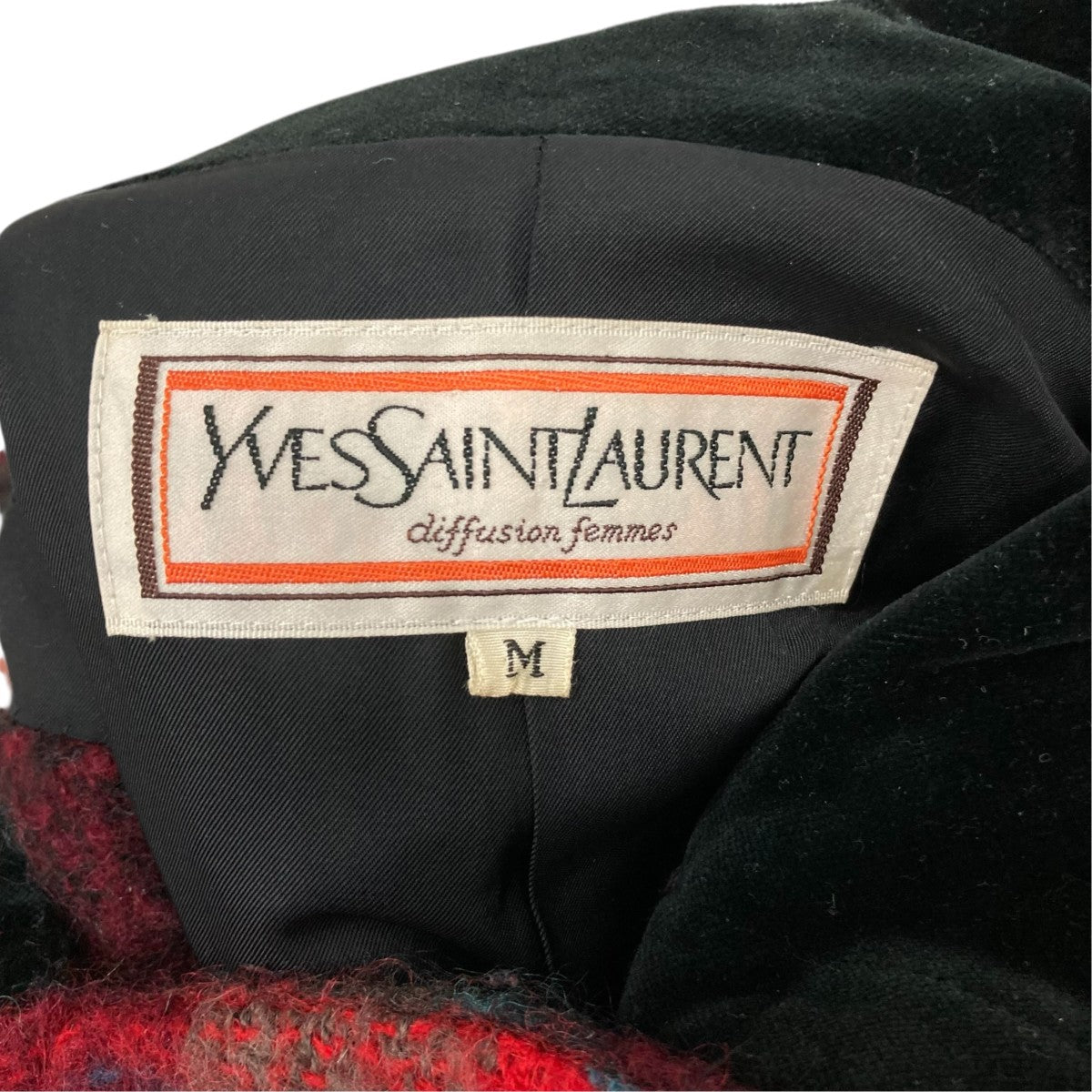 Yves Saint Laurent 80〜90sウールコート 古着・中古-7枚目のアイテム画像