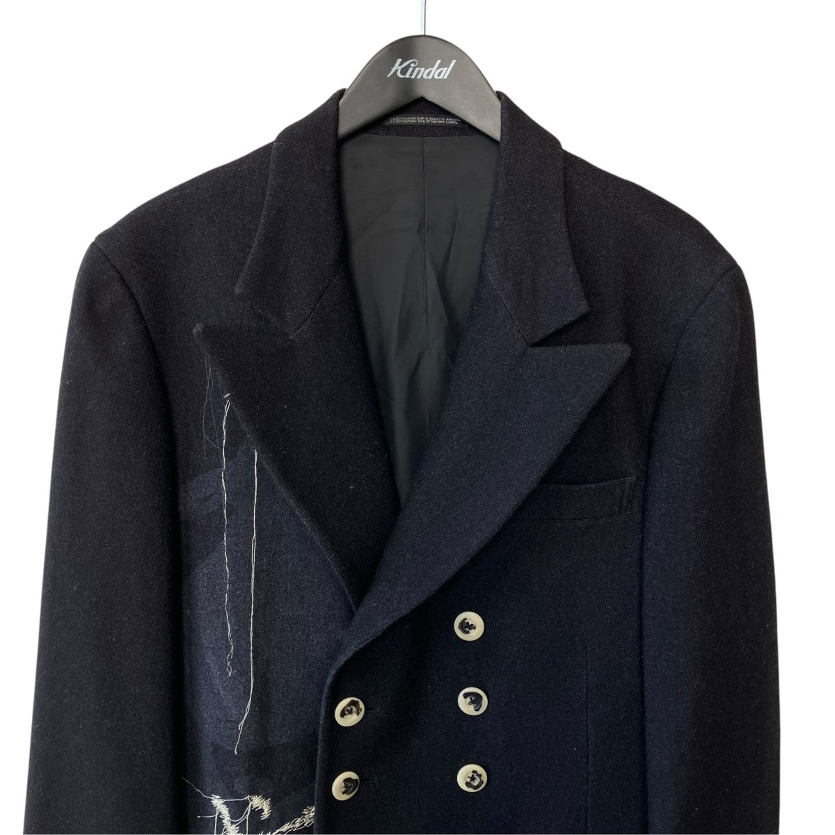 Yohji Yamamoto pour homme ダブル戒ライオンJKTダブルジャケットHC-J53-813 古着・中古-2枚目のアイテム画像