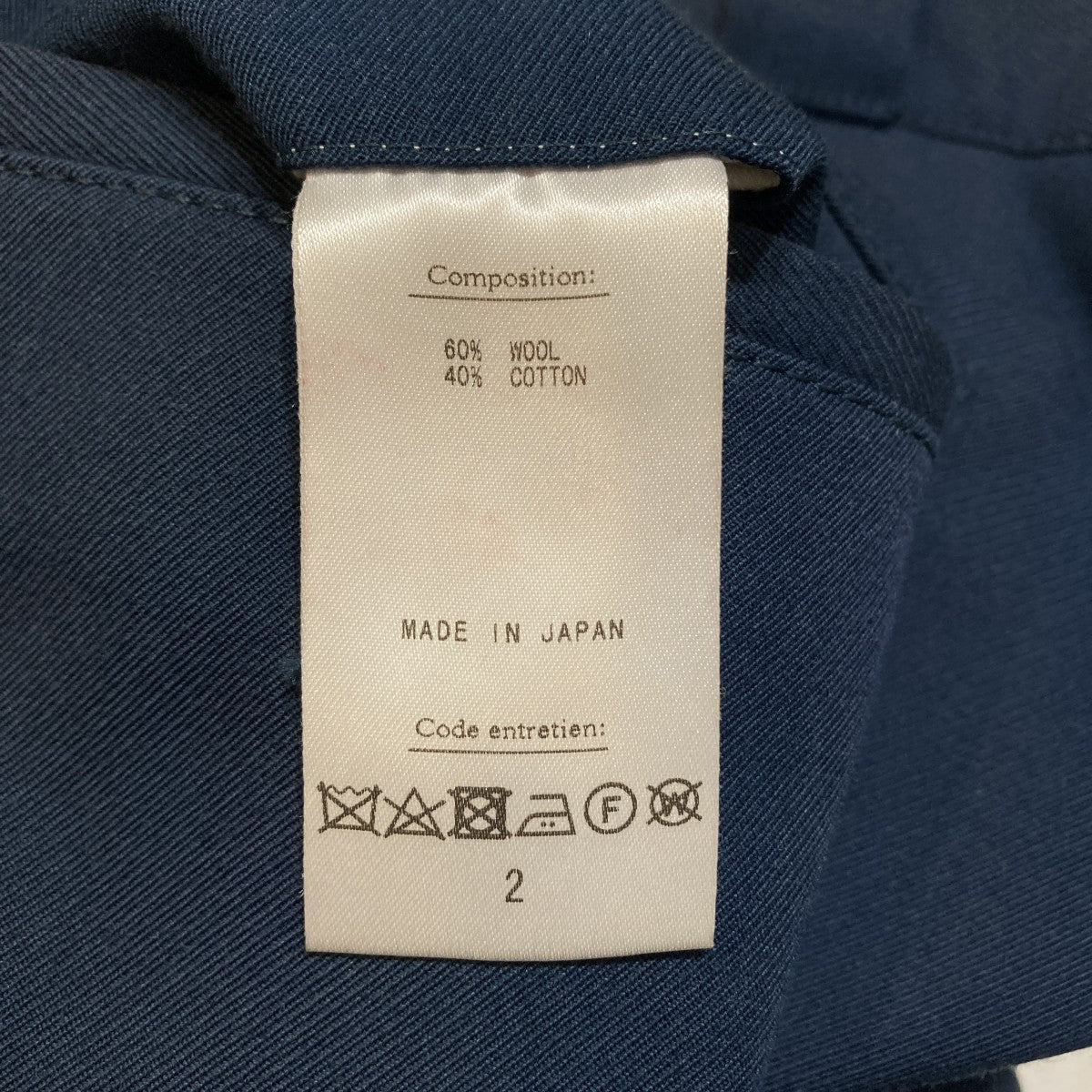 A．PRESSE Dress Chino Trousersパンツ22AAP-04-14M 古着・中古-9枚目のアイテム画像