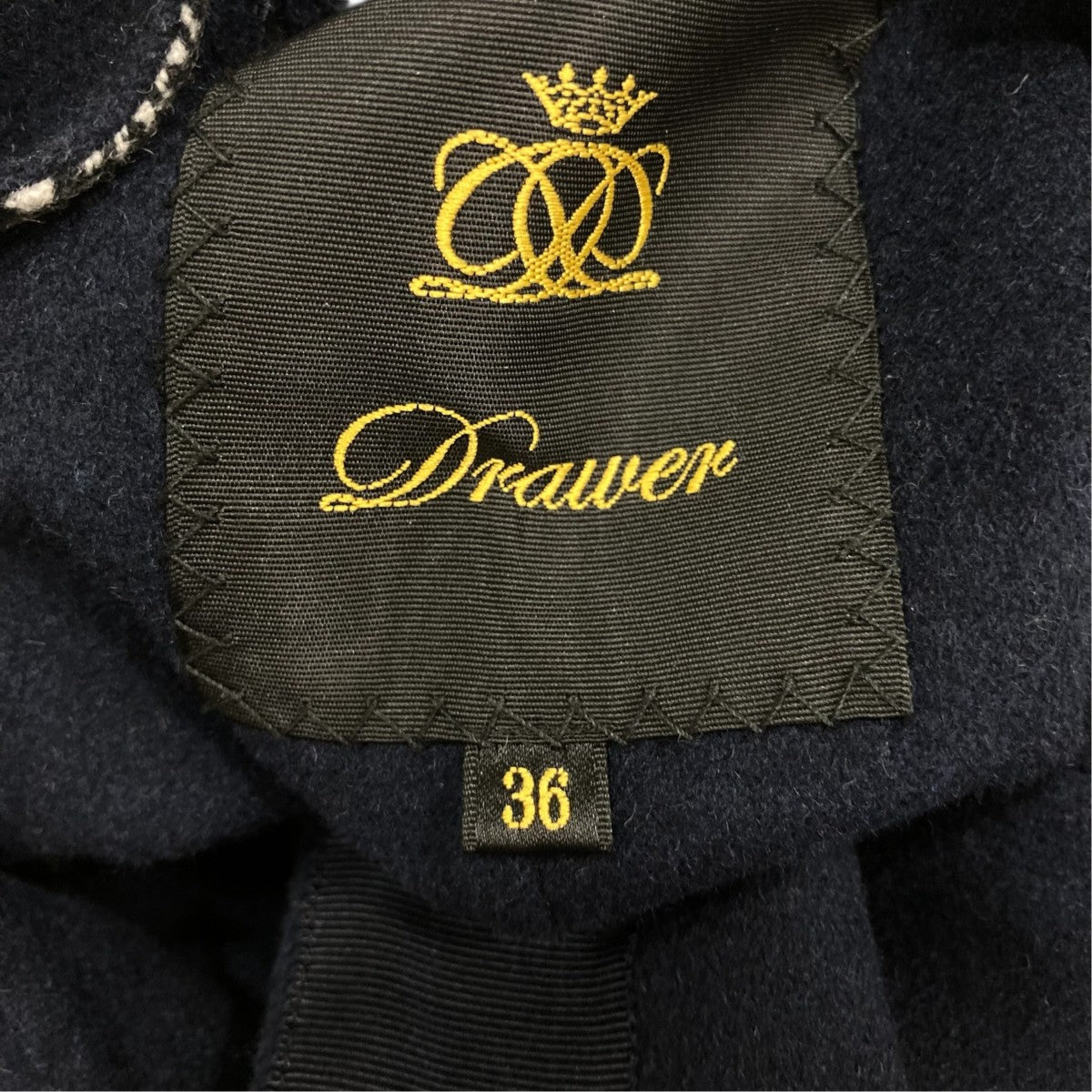Drawer フードダブルフェイスコート6525-234-0714 古着・中古-7枚目のアイテム画像