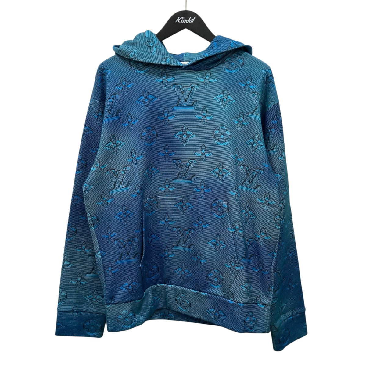 LOUIS VUITTON 3Dモノグラム プルオーバー フーディースウェットパーカーRM222Q IHN HNY41W 古着・中古-1枚目のアイテム画像