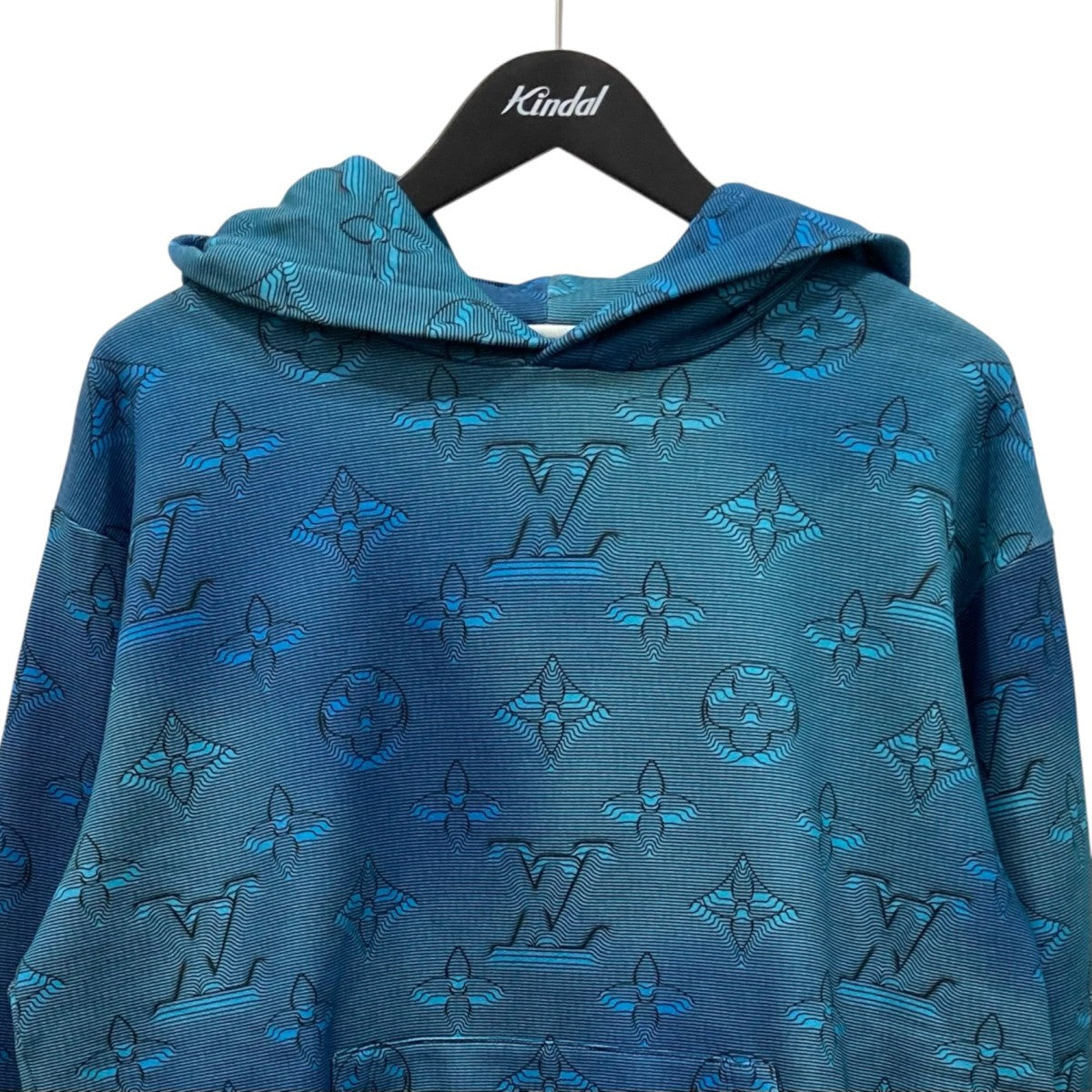 LOUIS VUITTON 3Dモノグラム プルオーバー フーディースウェットパーカーRM222Q IHN HNY41W 古着・中古-2枚目のアイテム画像