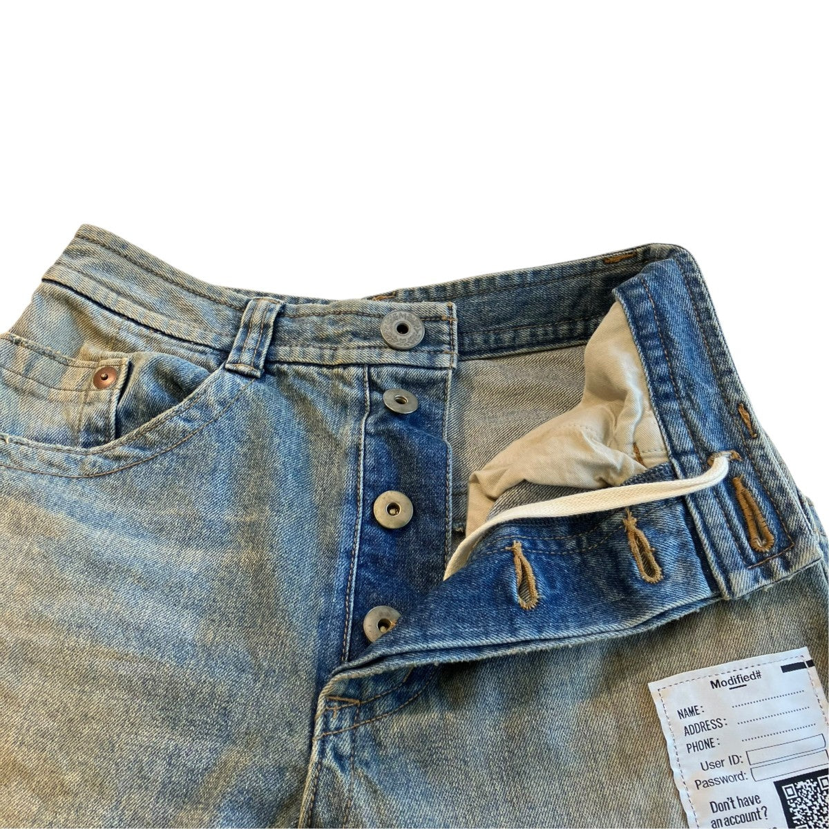 MIHARA YASUHIRO デニムパンツK17PT352 古着・中古-3枚目のアイテム画像