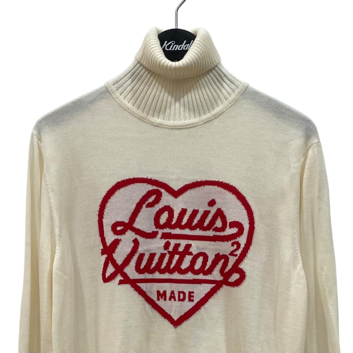 LOUIS VUITTON インタルシアハートタートルネックニットRM221M ZLL HMN05W 古着・中古-2枚目のアイテム画像
