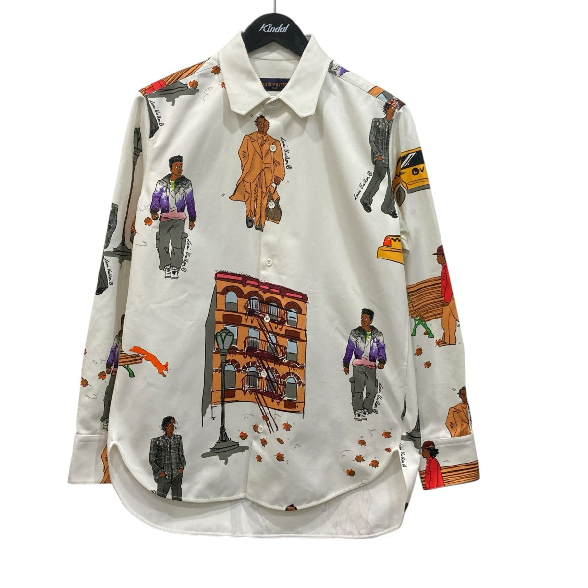 LOUIS VUITTON ニューウォーカーズDNAシャツQKQ HHS66W 古着・中古-1枚目のアイテム画像