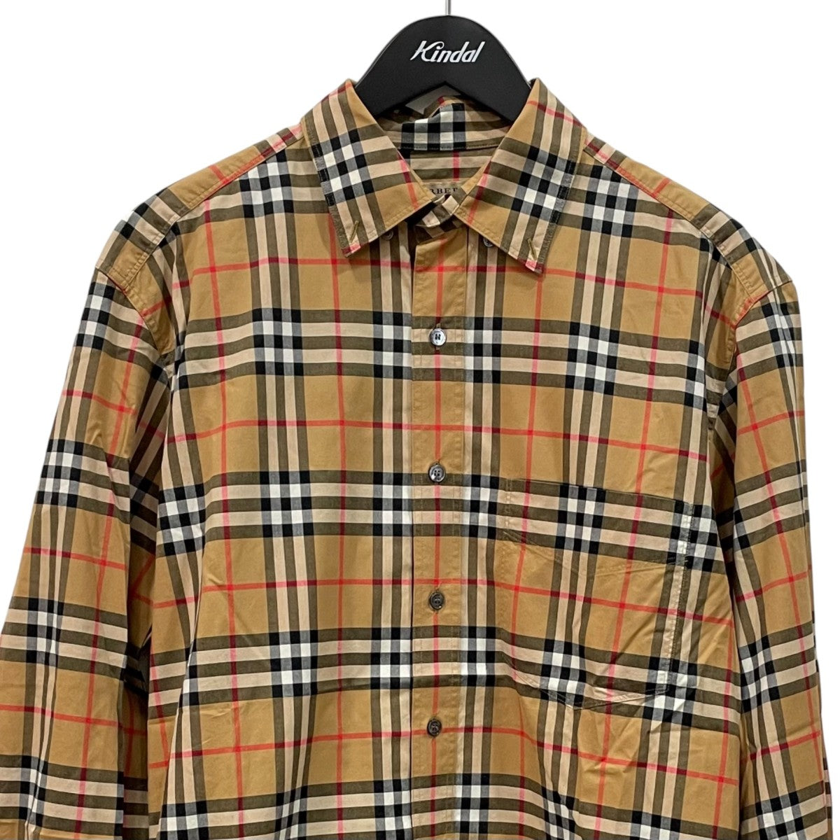 BURBERRY チェックシャツ8001236 古着・中古-2枚目のアイテム画像