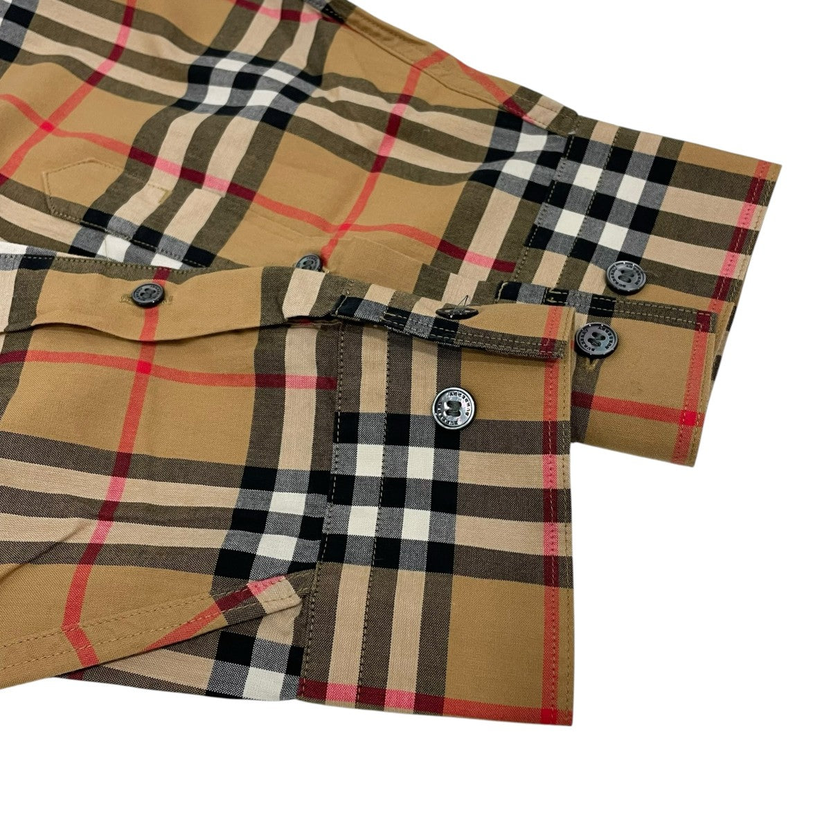 BURBERRY チェックシャツ8001236 古着・中古-4枚目のアイテム画像