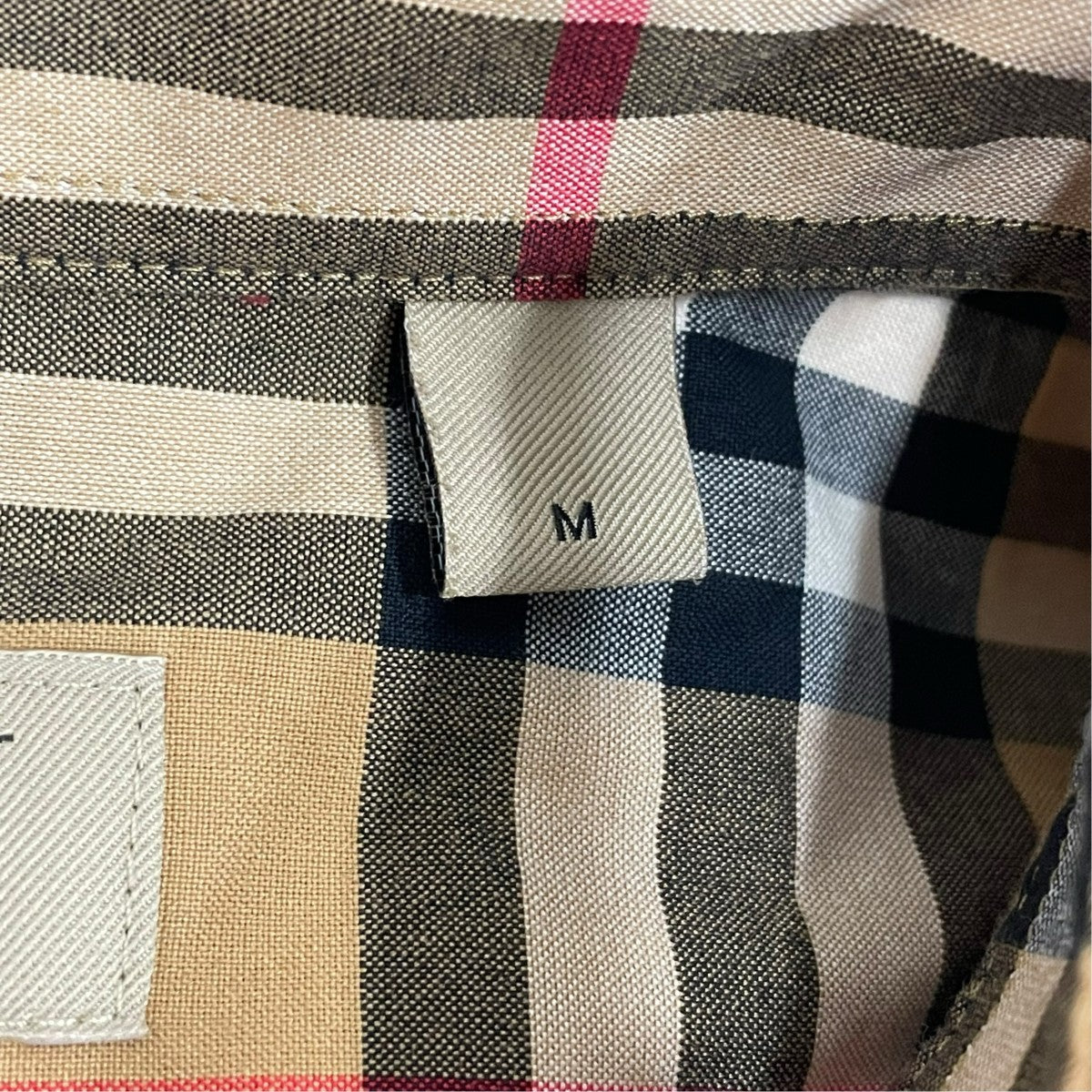 BURBERRY チェックシャツ8001236 古着・中古-6枚目のアイテム画像
