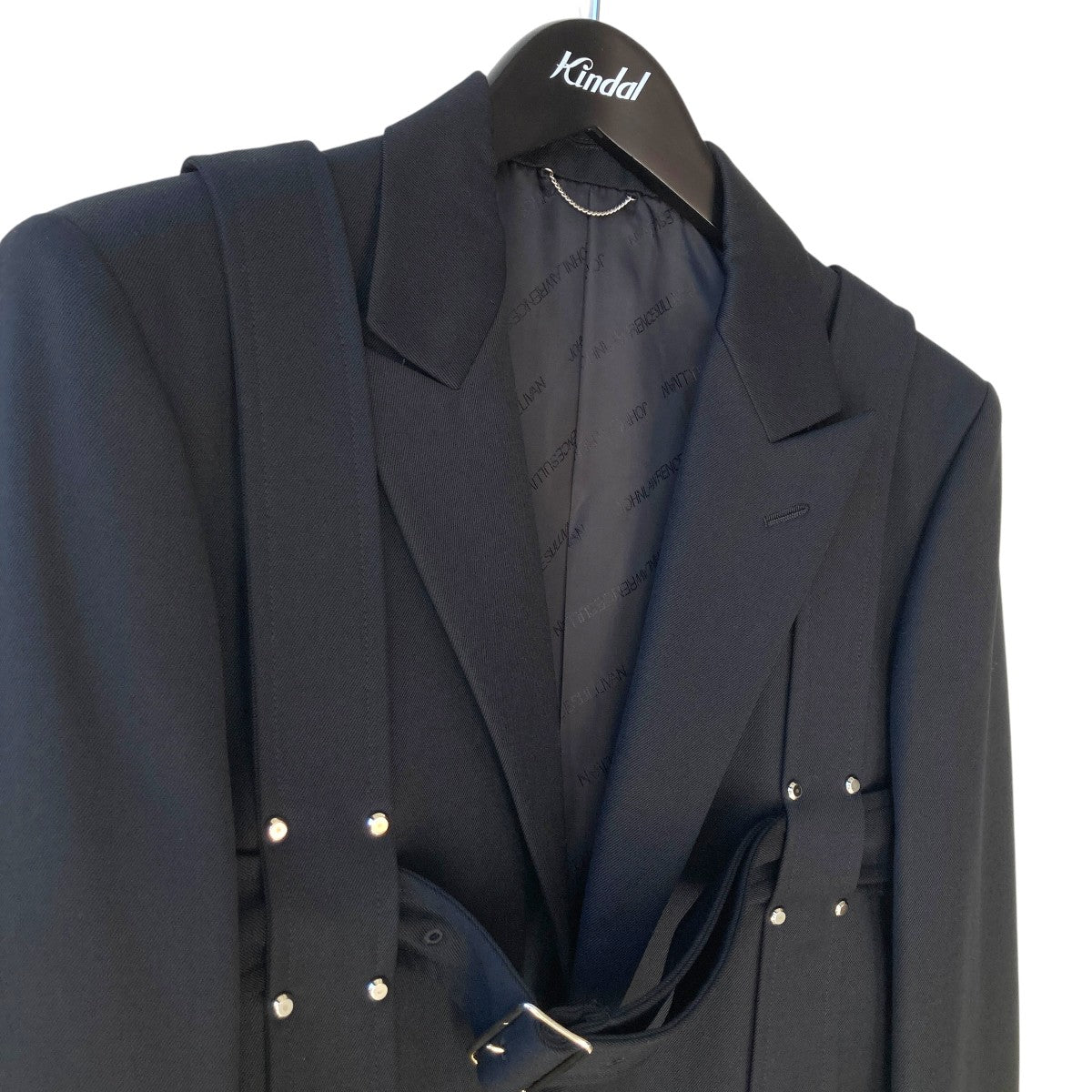 JOHN LAWRENCE SULLIVAN BONDAGE JACKETスタッズ ボンデージジャケット1B012-0121-02 古着・中古-3枚目のアイテム画像
