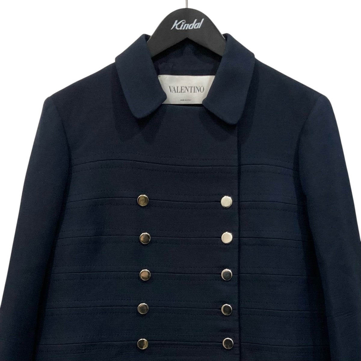 VALENTINO ナポレオンコートGB336420-V12347B 古着・中古-2枚目のアイテム画像