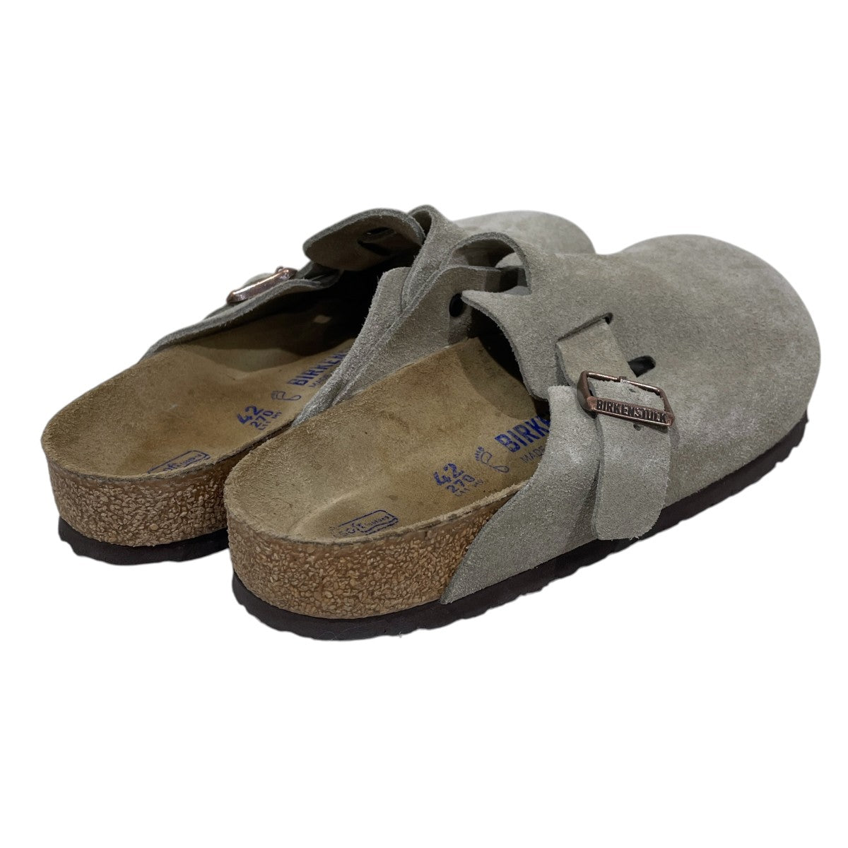 BIRKENSTOCK スウェードサンダル BOSTON ボストン 古着・中古-2枚目のアイテム画像