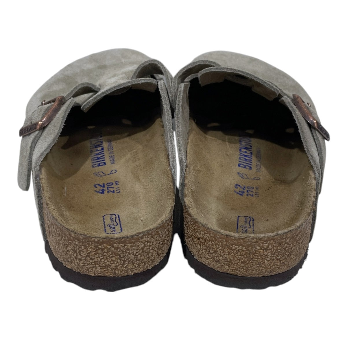 BIRKENSTOCK スウェードサンダル BOSTON ボストン 古着・中古-6枚目のアイテム画像