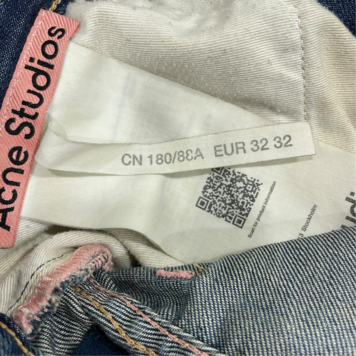 ACNE STUDIOS デニムパンツ2021M Rocka B00424 古着・中古-9枚目のアイテム画像