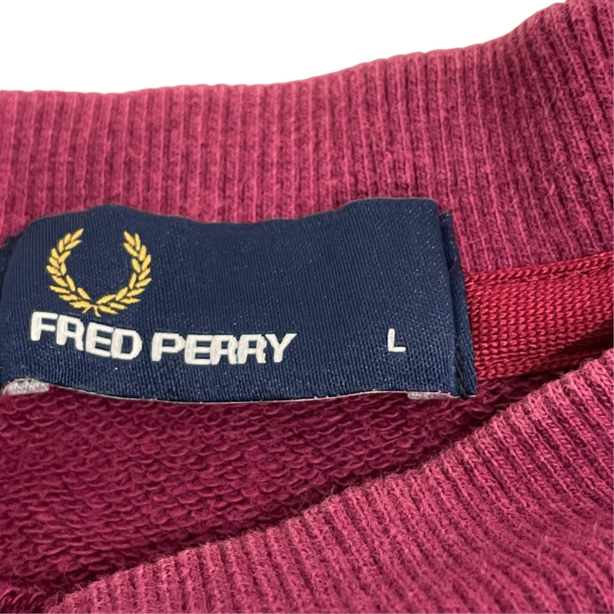 FRED PERRY スウェットFZ1736 古着・中古-6枚目のアイテム画像