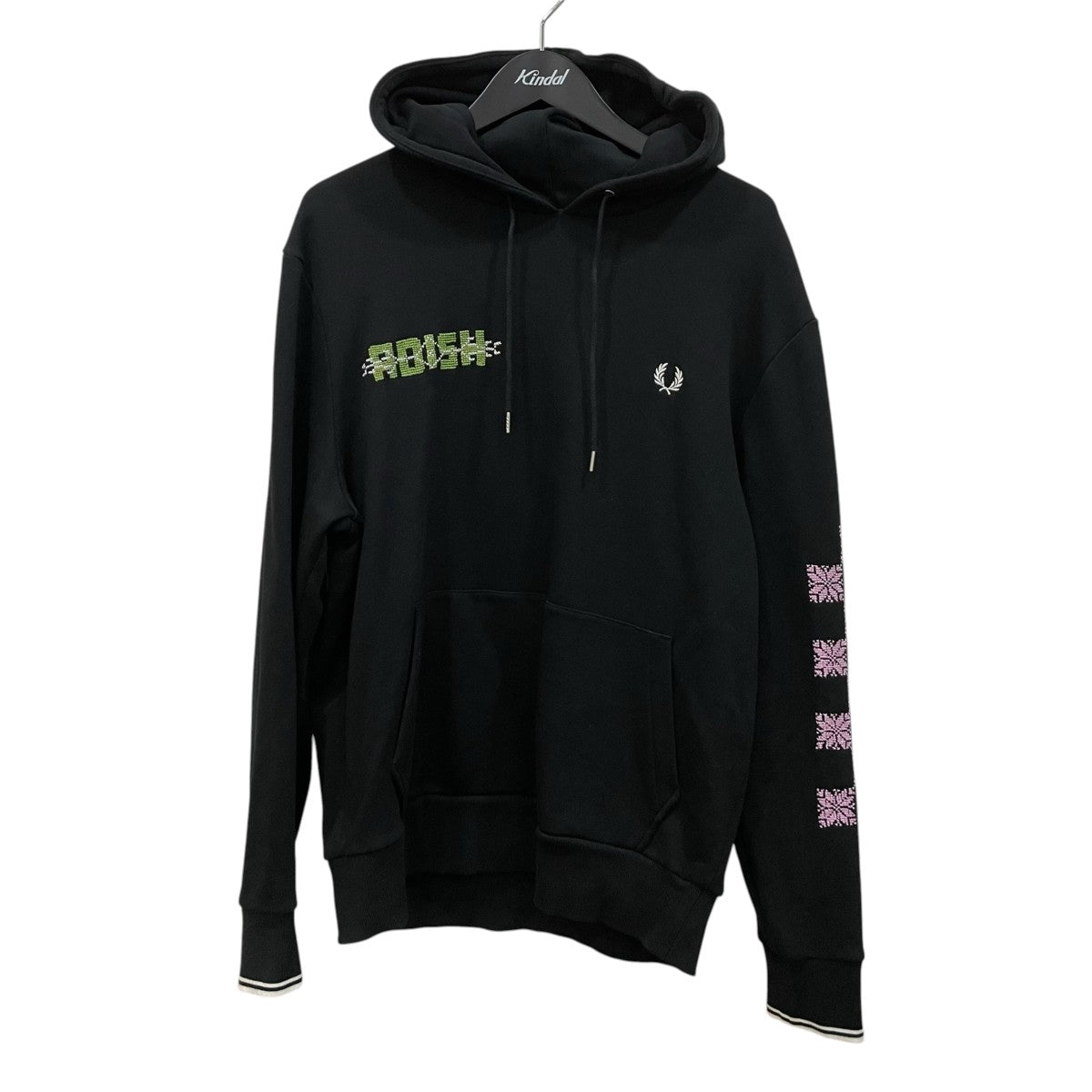 FRED PERRY×ADUSH フーディー 古着・中古-1枚目のアイテム画像