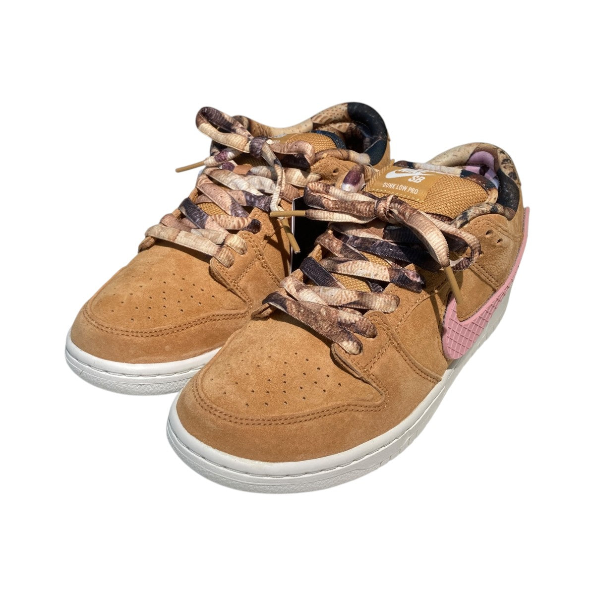 NIKE NOTE Mancheste SB Dunk Low FlaxローカットスニーカーIO9508-200 古着・中古-1枚目のアイテム画像