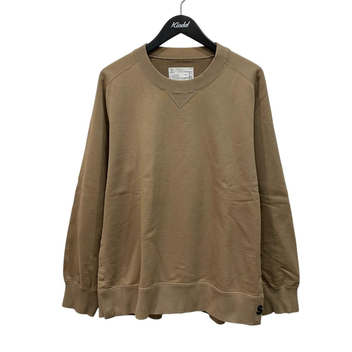 sacai クルーネックスウェットSCM-071 古着・中古-1枚目のアイテム画像