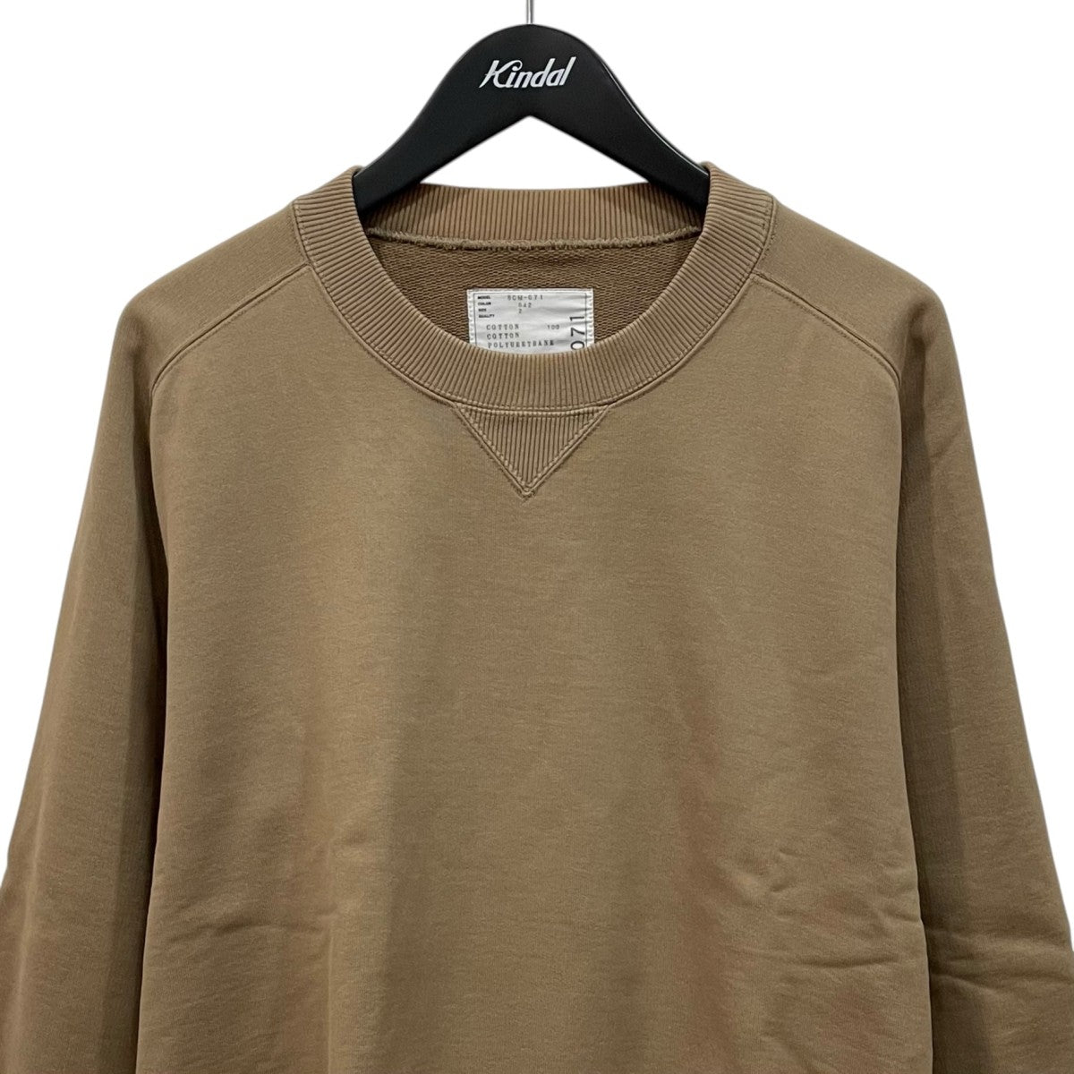sacai クルーネックスウェットSCM-071 古着・中古-2枚目のアイテム画像
