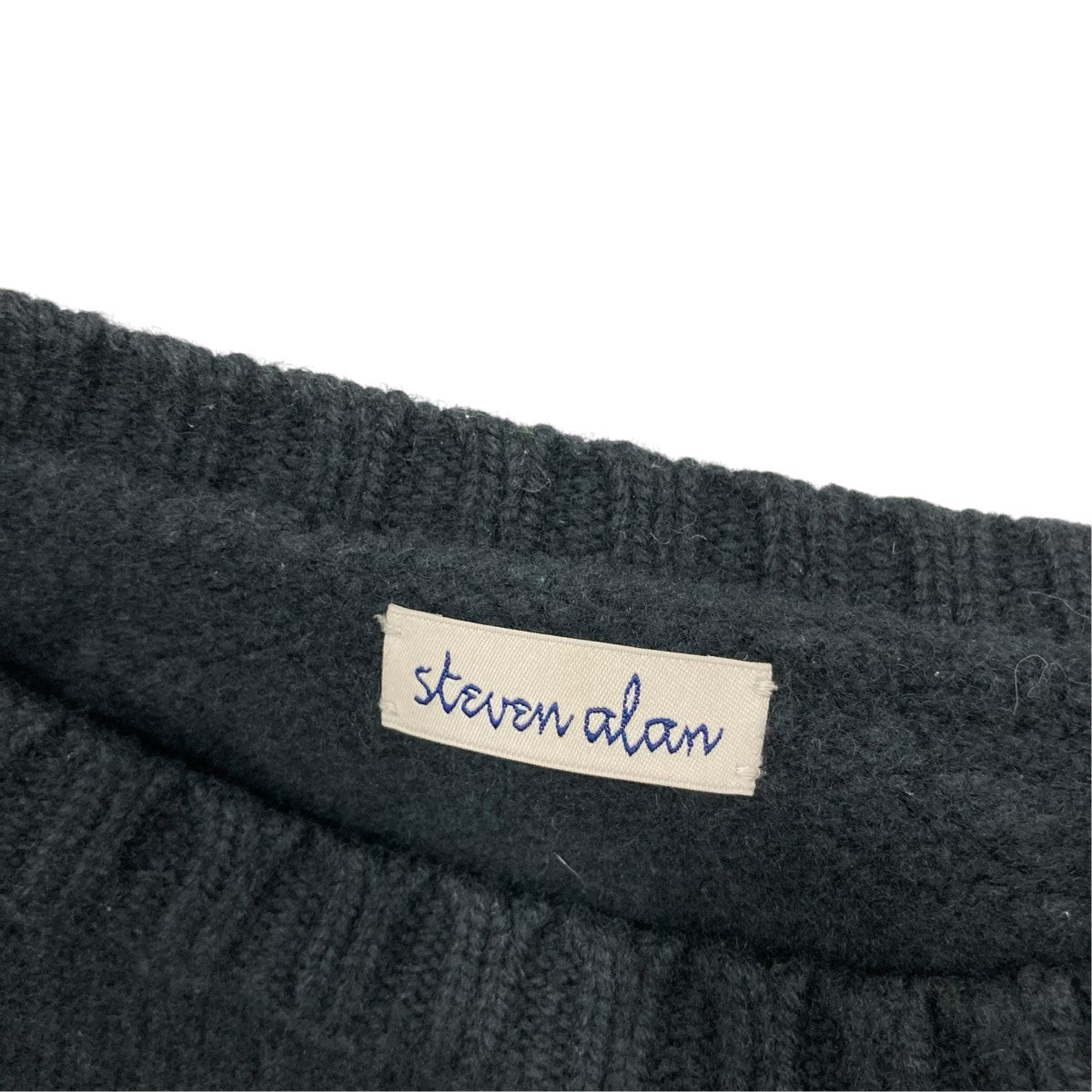 STEVEN ALAN 厚手ニット8113-104-0218 古着・中古-6枚目のアイテム画像