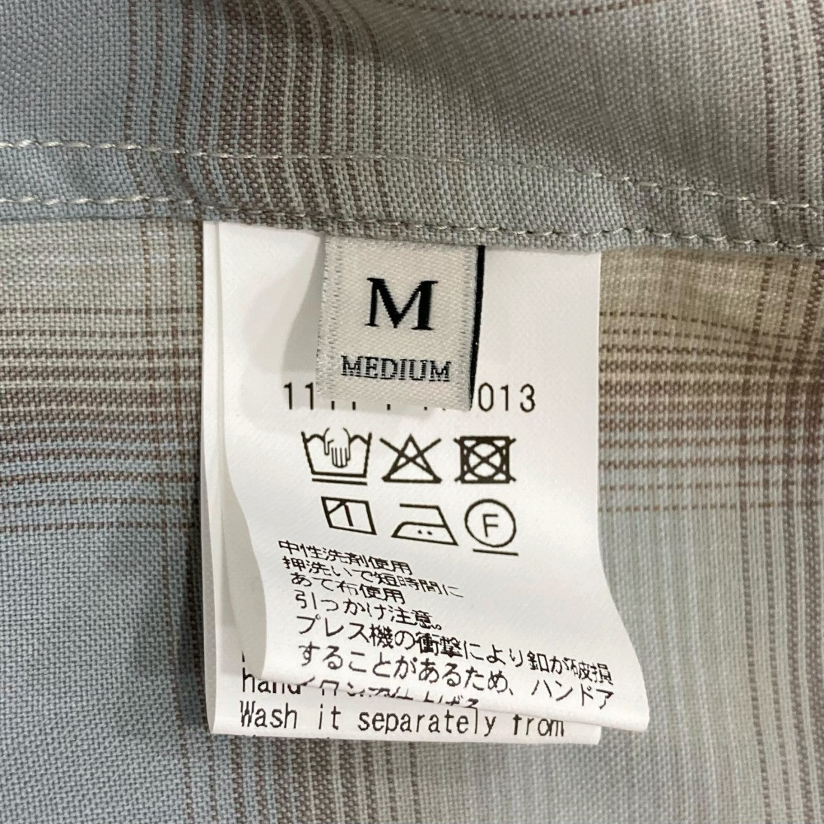UNITED ARROWS チェック長袖シャツ1111-1-410013 古着・中古-6枚目のアイテム画像