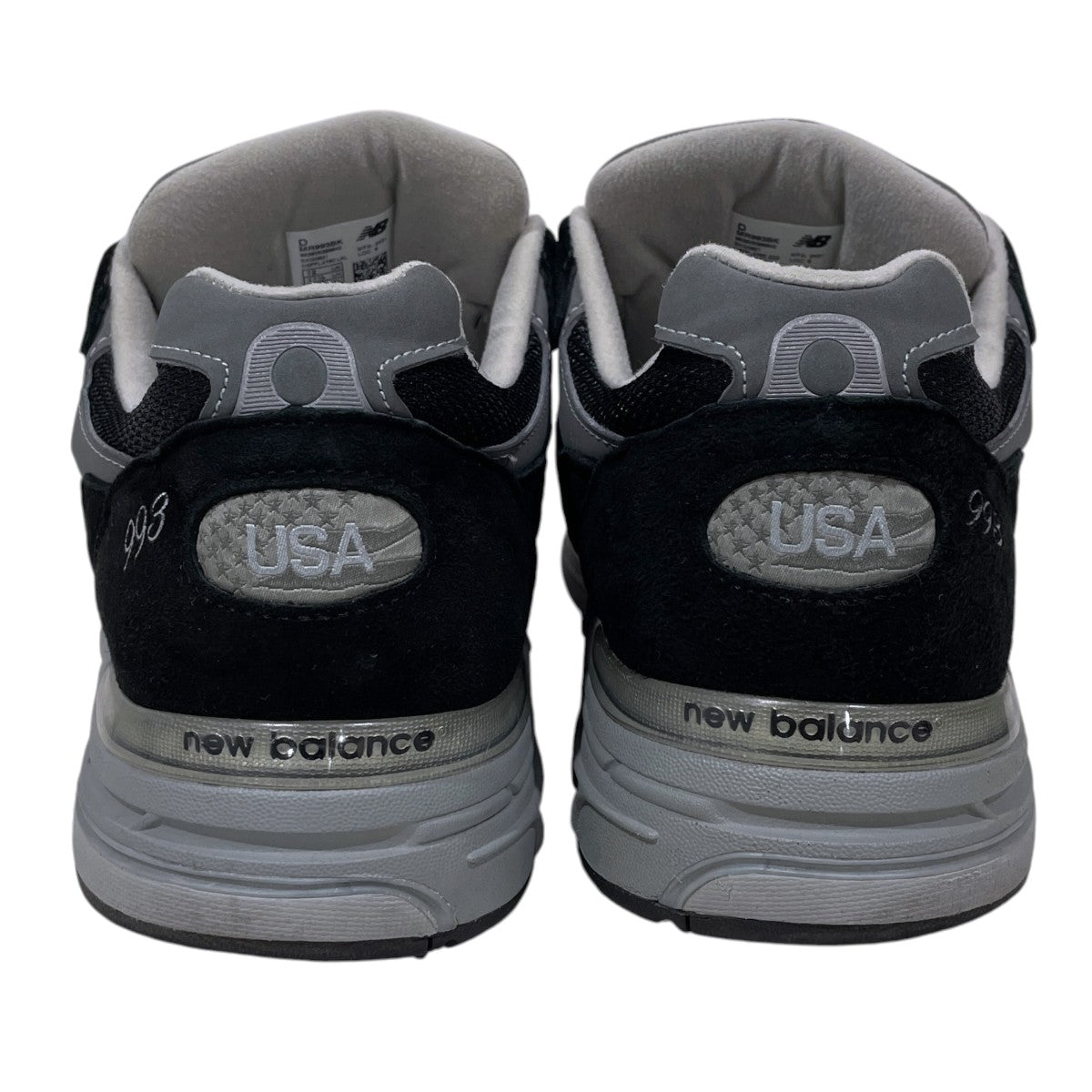 NEW BALANCE スニーカー MR993BK MADE IN USA 古着・中古-7枚目のアイテム画像