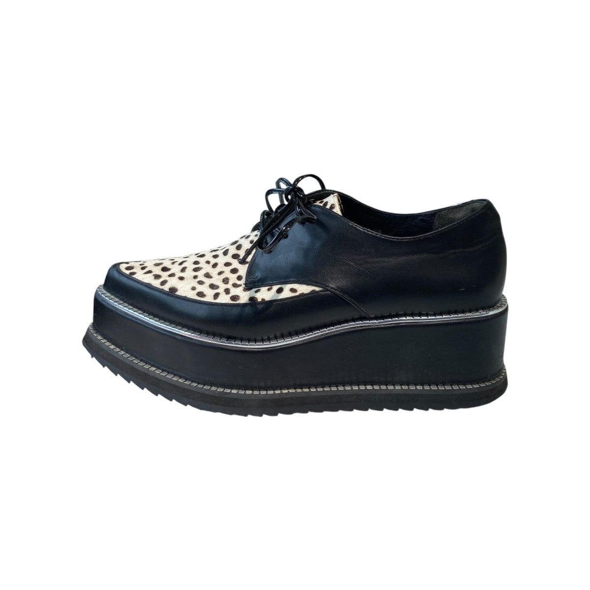 Jeffrey Campbell ダルメシアンシューズAXE-3CB 古着・中古-2枚目のアイテム画像
