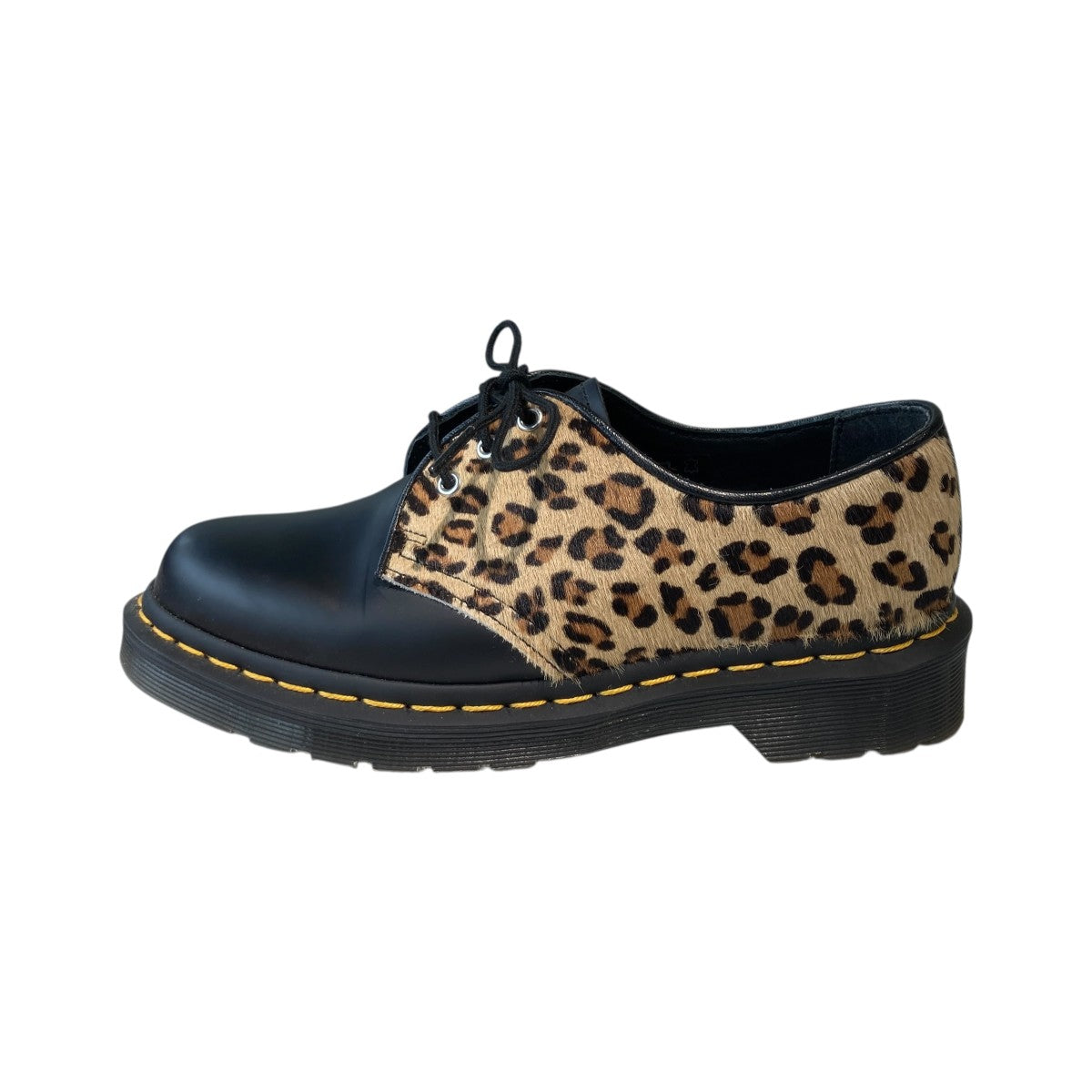 Dr．Martens 1461 LEOPARD PRINT LEATHER SHOES3ホールシューズ25150001 古着・中古-2枚目のアイテム画像