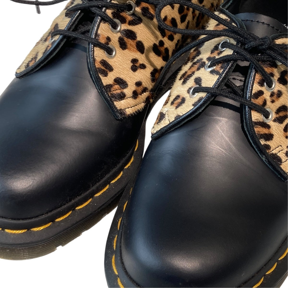 Dr．Martens 1461 LEOPARD PRINT LEATHER SHOES3ホールシューズ25150001 古着・中古-7枚目のアイテム画像
