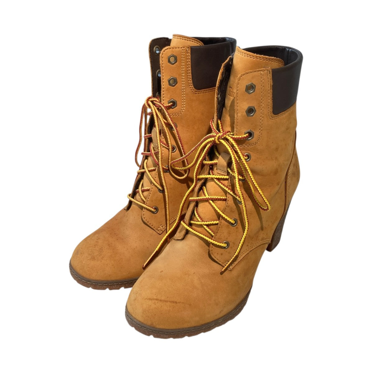 Timberland Allingtonレースアップヒールブーツ8715A 古着・中古-1枚目のアイテム画像