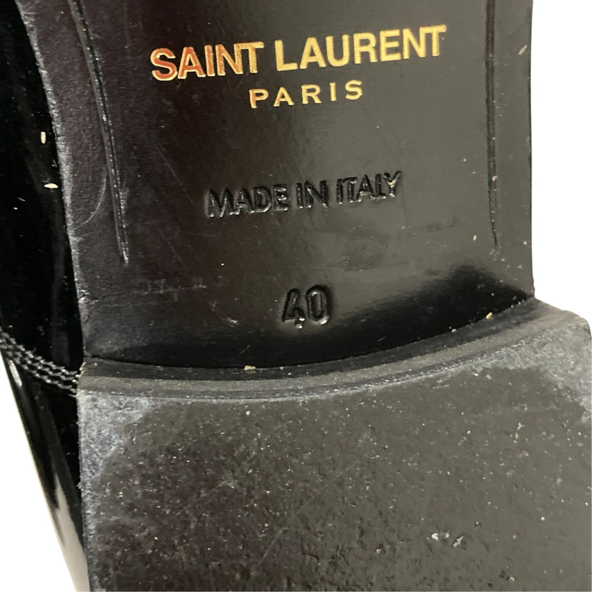 Saint Laurent Paris ドレスシューズ 古着・中古-9枚目のアイテム画像