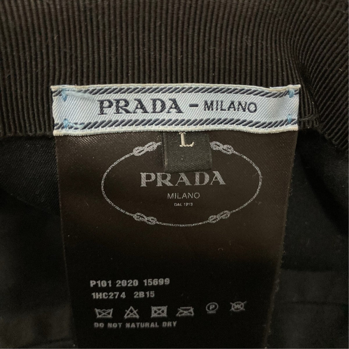 PRADA キャップ1HC274 古着・中古-8枚目のアイテム画像