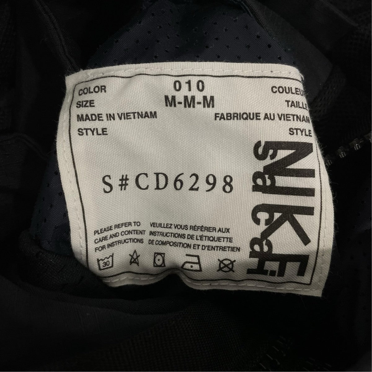 sacai×NIKE ナイロンジャケットCD6298-010 古着・中古-6枚目のアイテム画像