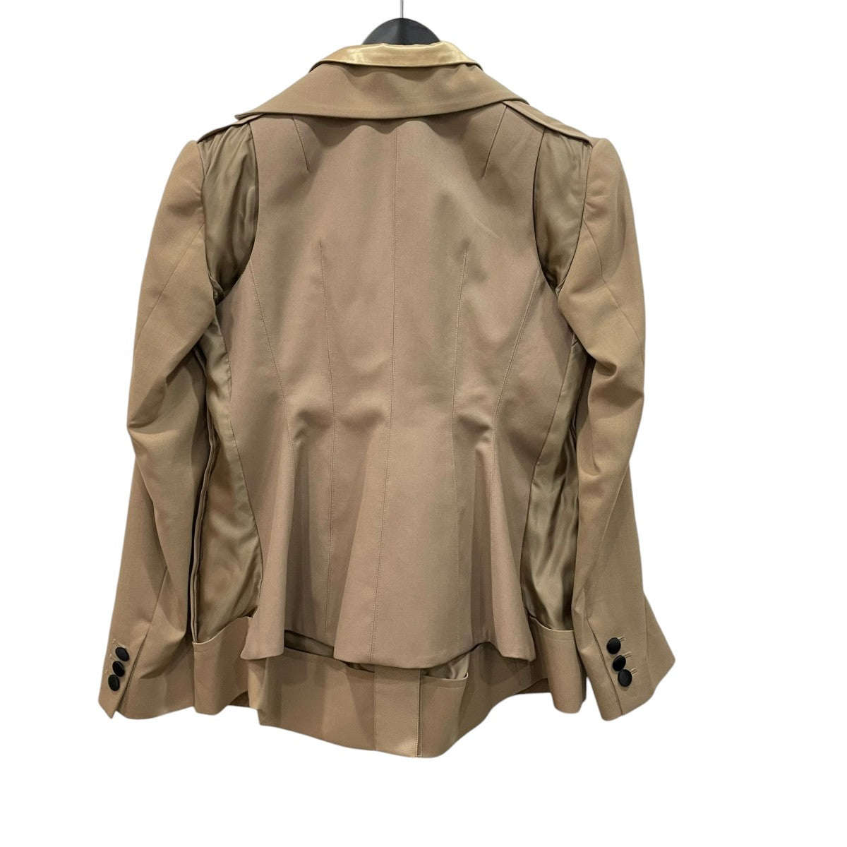 sacai ドッキング インナーストライプテーラードジャケット20-04818 古着・中古-3枚目のアイテム画像