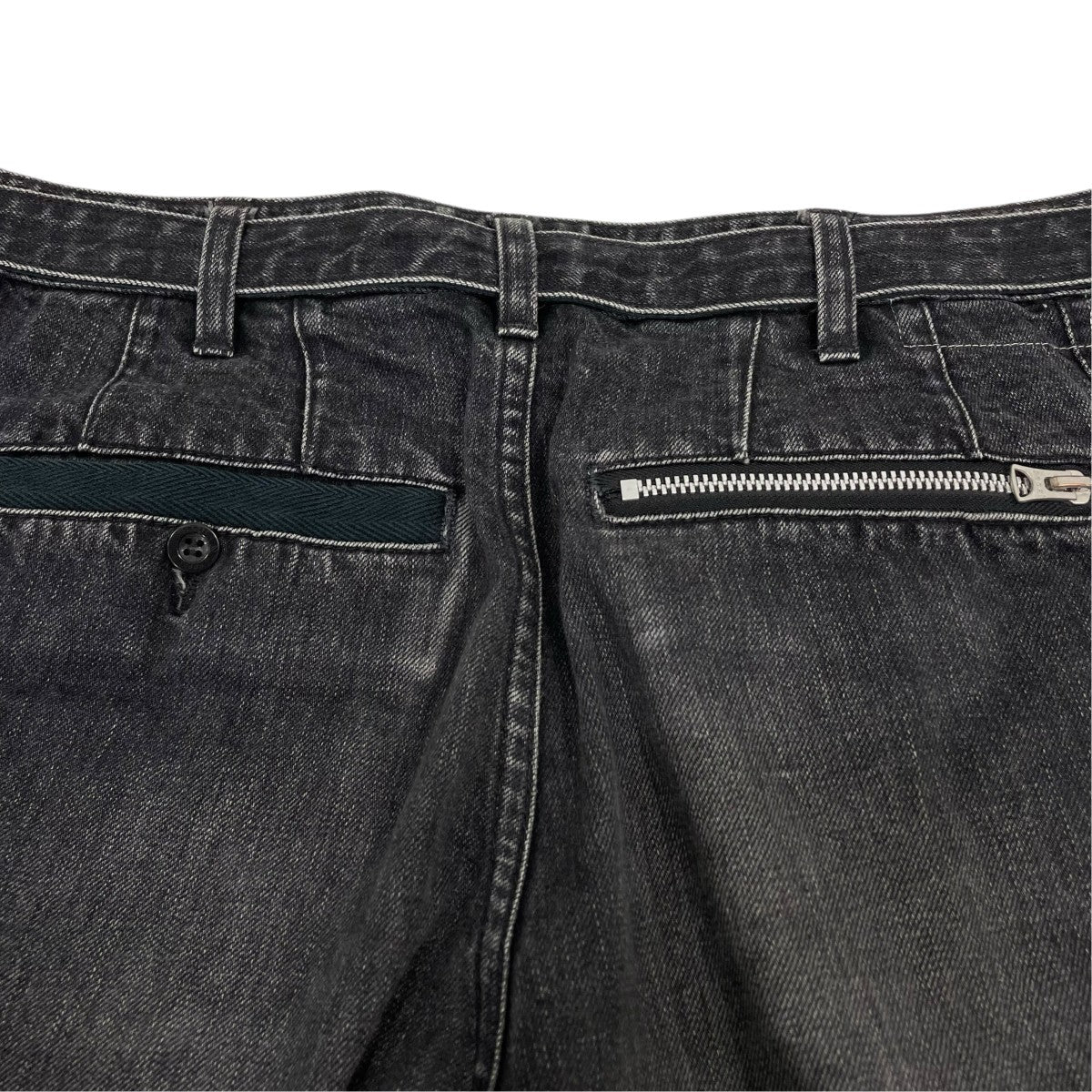 sacai デニムパンツ19-02067M 古着・中古-4枚目のアイテム画像