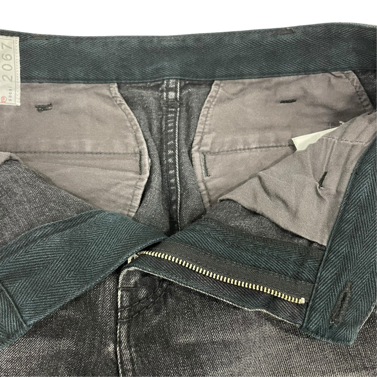 sacai デニムパンツ19-02067M 古着・中古-6枚目のアイテム画像