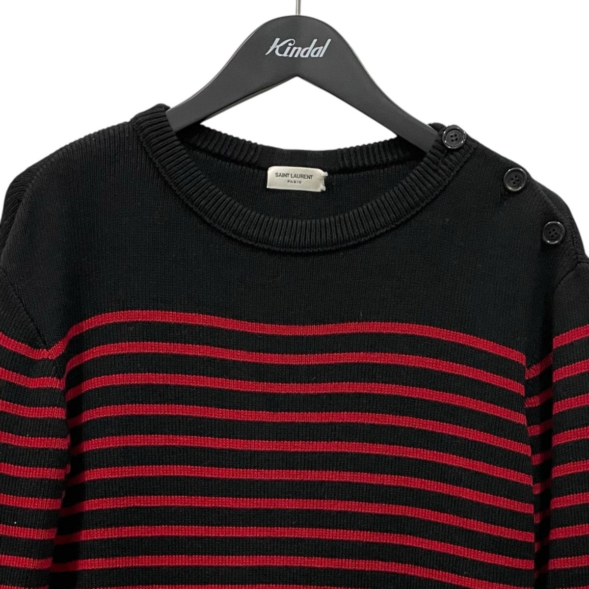 Saint Laurent Paris 厚手ニット588063 YAFQ2 古着・中古-2枚目のアイテム画像